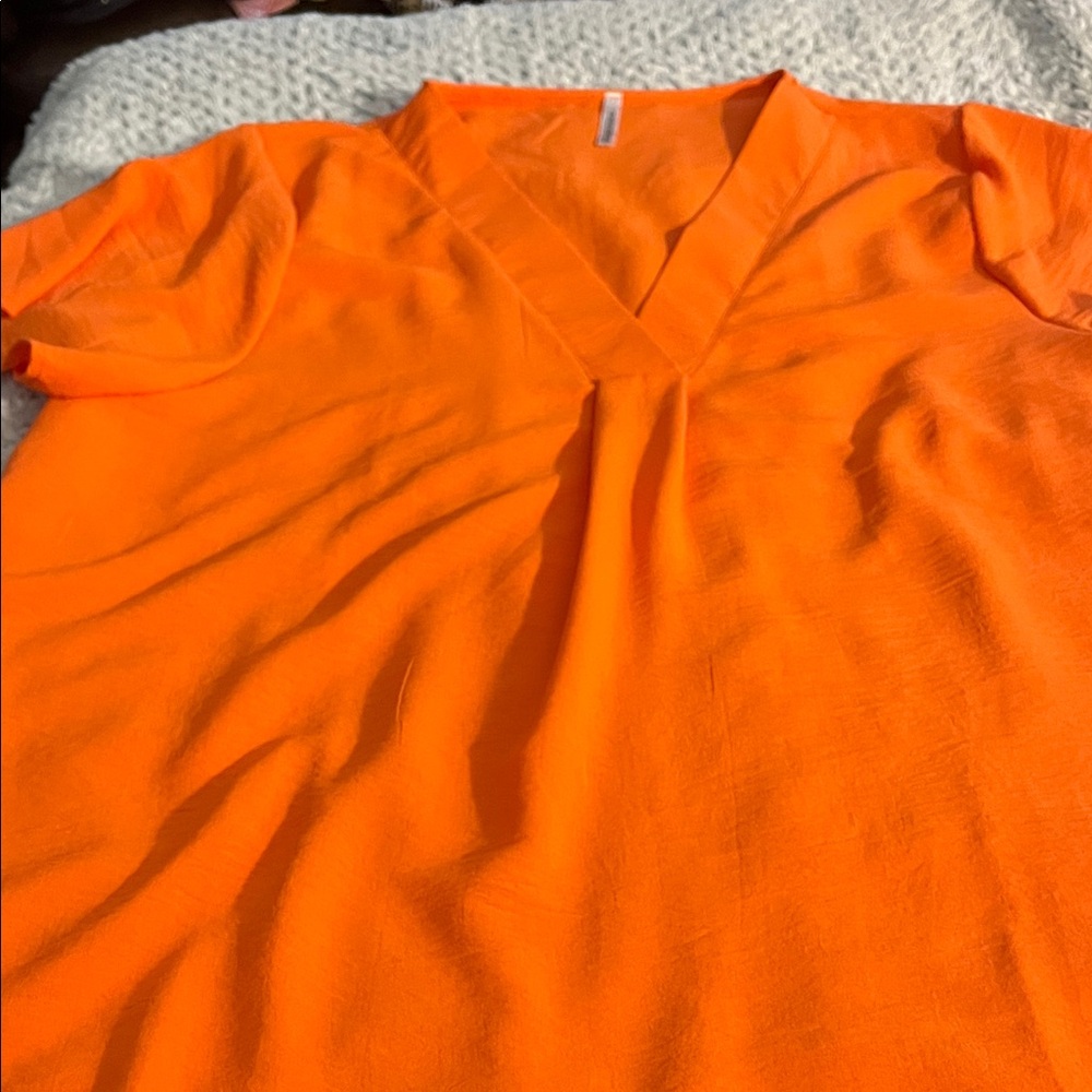 Mittoshop Bright Orange Short Sleeve Tee